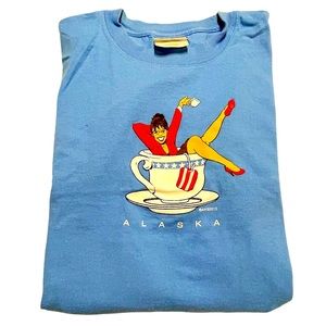 Sarah Palin Alaska 2010 “Tea Party” T-Shirt USA Patriot America Eagle Medium